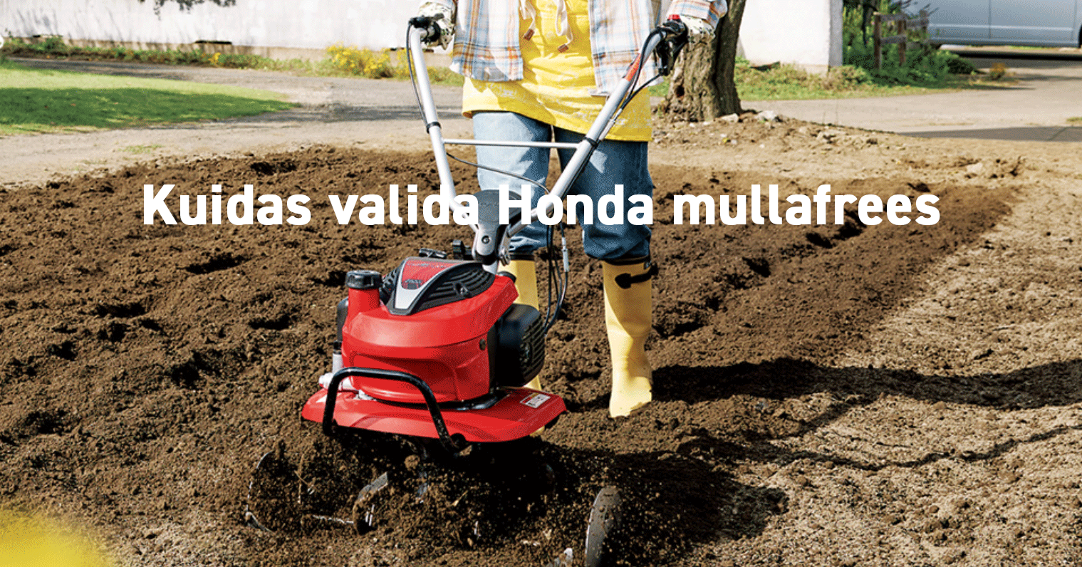 Kuidas valida Honda mullafrees – F 220 vs F 500 vs FF 500